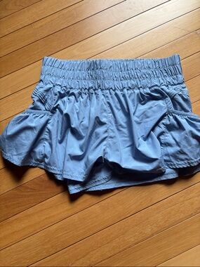 free people movement Ruffle Skort with Elastic Waistband